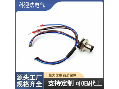 4 Pin M12 Female Socket Connector