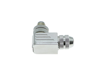 4pin Elbow Shield Screw Wiring M12 Connector