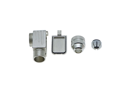 4pin Elbow Shield Screw Wiring M12 Connector