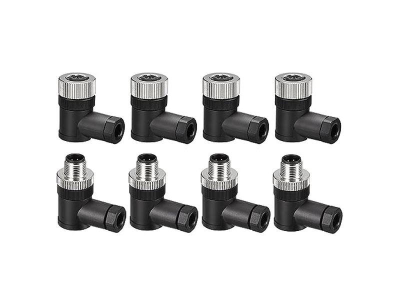 5 Pin M12 Male & Female Aviation Wire Connector