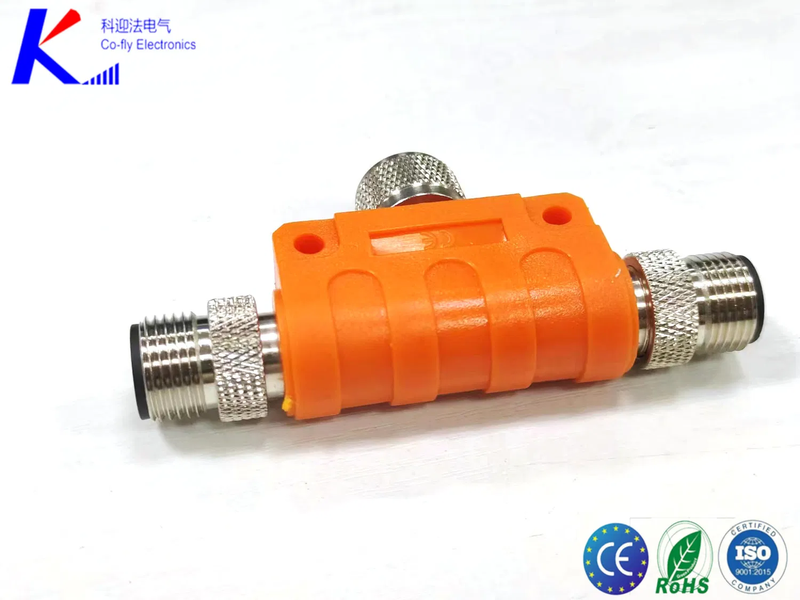 CE Certificate for M12 4pin T Type Splitter Connector