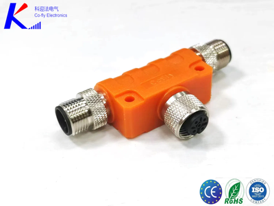 CE Certificate for M12 4pin T Type Splitter Connector