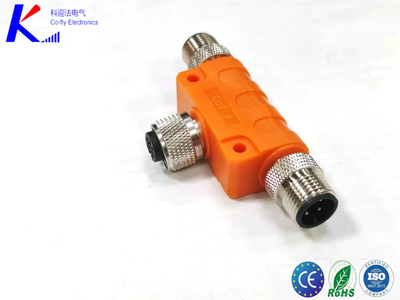CE Certificate for M12 4pin T Type Splitter Connector