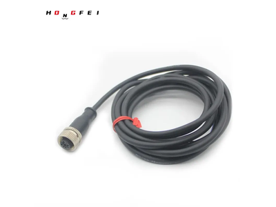 Customized M8, M12 Female Straight Circular Wire Cable Connector with 4pin