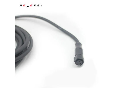 Customized M8, M12 Female Straight Circular Wire Cable Connector with 4pin