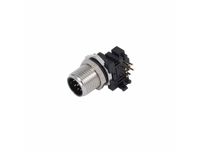 Industrial Adapter M12 a Code Male Female M12 4 Pin Circular Connector