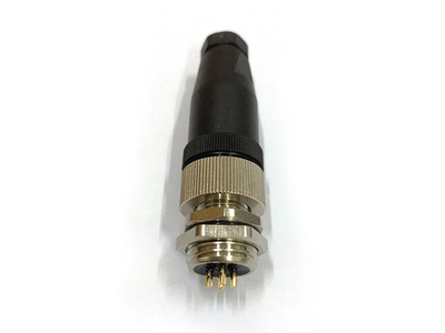 IP67 Waterproof M12 Sensor 4pin Female a Code Circular Cable Connector