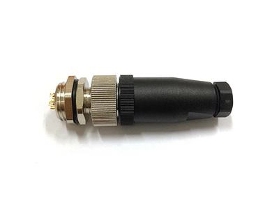 IP67 Waterproof M12 Sensor 4pin Female a Code Circular Cable Connector