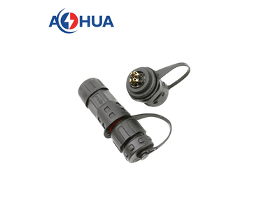 Junction Box Electrical Wire Panel Mount Male Female Waterproof M12 Connector 4 Pin