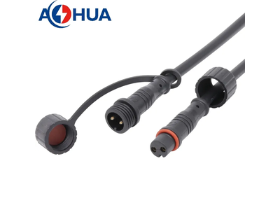 M12 4 Pin LED Cable Male Female Waterproof Wire Connector