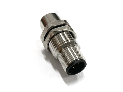 M12 4pin 5pin Female to Male Metel Waterproof IP67 Circular Cable Connector Adapter