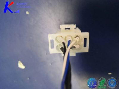 M12 4pin Female Socket Cable Connector with Te Terminals
