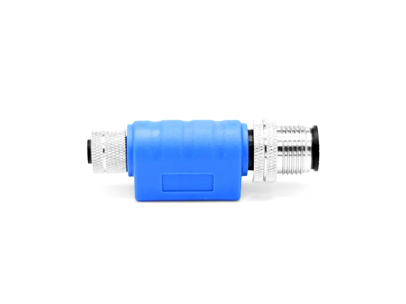 M12 4pin Male to Male Plastic Metal Waterproof IP67 Sensor Cable Connector Adapter