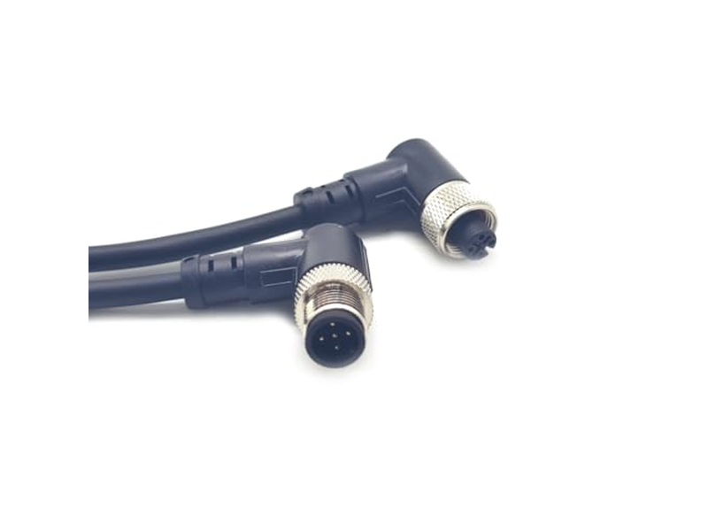 M12 5 Pins Male to Female Connector Cable