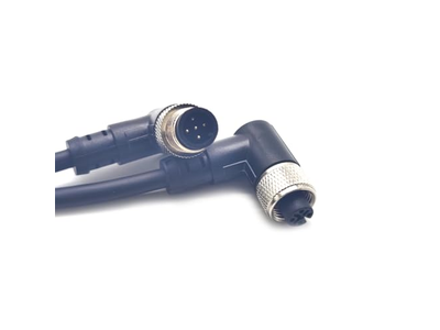 M12 5 Pins Male to Female Connector Cable