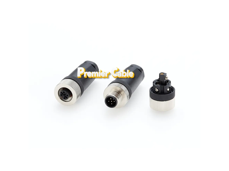 M12 a-Code Field Termination Connector