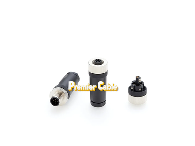 M12 a-Code Field Termination Connector