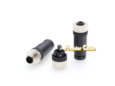M12 a-Code Field Termination Connector