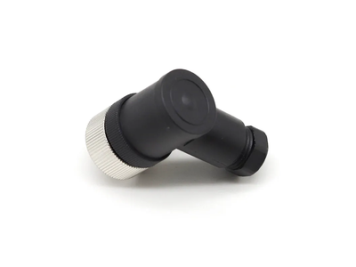 M12 B-Code 4pin Angle Pg7 Circular Connector Ethernet Screw Plug Connector