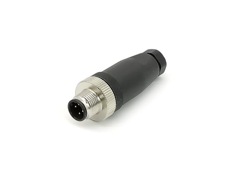 M12 Cable Connector Circular Waterproof Aviation Plug Field