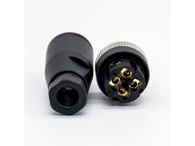 M12 Cable Connector Circular Waterproof Aviation Plug Field