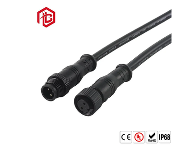 M12 Connector 4pin IP67 Male Female Extension Cables