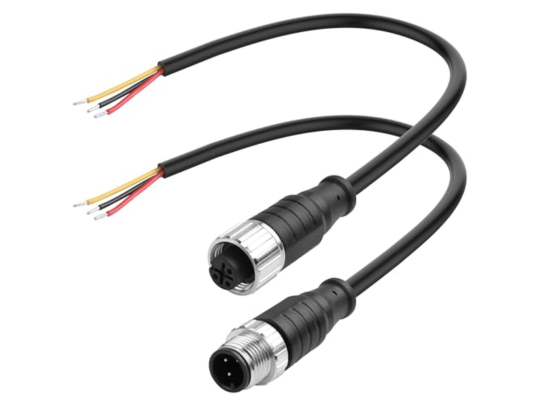 M12 Connector Aviation Sensor Cable