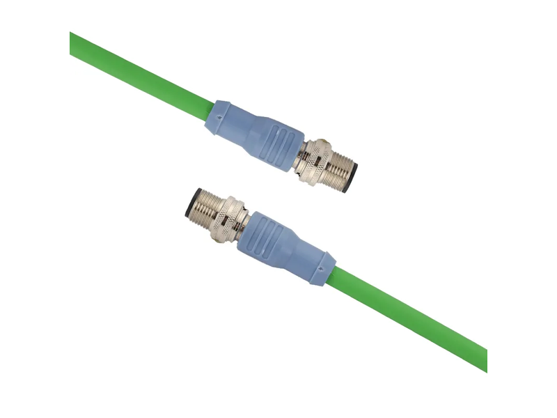 M12 Ethernet Cable IP Shielded 4pin Connector