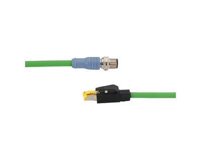 M12 Ethernet Cable IP Shielded 4pin Connector
