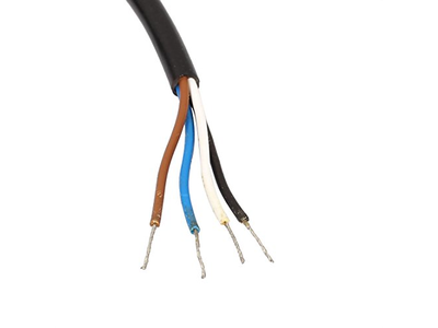 M12 Female Straight 4 Pin Connector Aviation Socket Electrical Cable 2M
