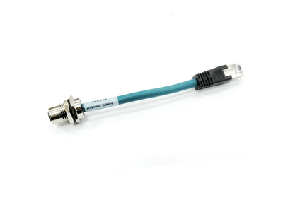 M12 Front Quick Lock 4-Pin Waterproof Pg9 Cable Connector