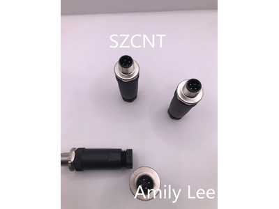 M12 Plastic 4pin Male a Code Connector
