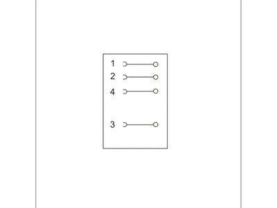 M12 Plastic Connector a Code Female Straight 4 Pin