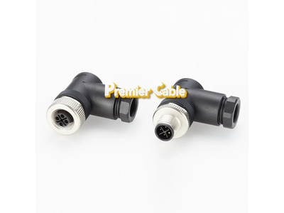 M12 S-Coding Power Circular Cable Connector