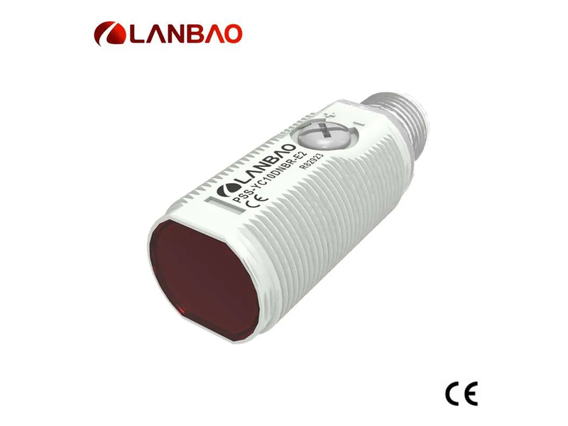 M18 Photoelectric Sensor 3m Polarized Reflection NPN PNP M12 Connector