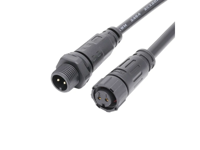 Male Panel Mount 4 Pin Waterproof Power Cable Best Quality M12 Connector