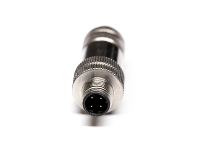 Metal Shell Field Wireable Male M12 4 Pin Connector