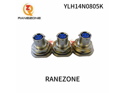 OEM Custom Electrical M12 4 Pin Plug Receptacle Standard Circular Power Connectors