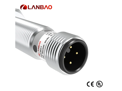 PNP No M12 Long Distance Metal Inductive Sensor 4mm M12 Connector CE UL