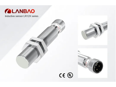 PNP No M12 Long Distance Metal Inductive Sensor 4mm M12 Connector CE UL