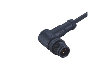Raymo Ethernet Waterproof Molded Cable M12 4pin Connector