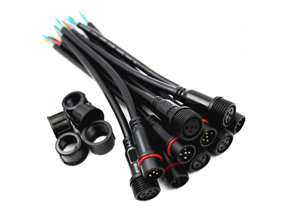Reliable M12 Waterproof Power Connector Cable for Harsh Environments