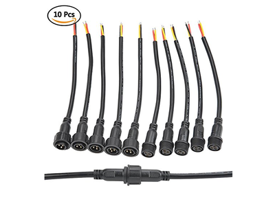 Reliable M12 Waterproof Power Connector Cable for Harsh Environments