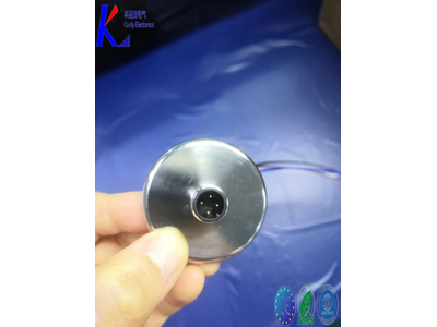 Stainless Steel M12 4pin Male Circular Flange Socket Connector with Wire 0.25m 22AWG