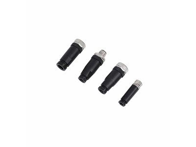 Waterproof Circular Female Male M5 M8 M12 4pin Cable Connector