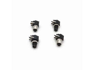 Waterproof Circular Female Male M5 M8 M12 4pin Cable Connector