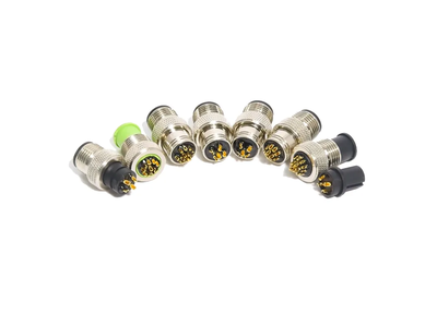 Waterproof Circular Female Male M5 M8 M12 4pin Cable Connector