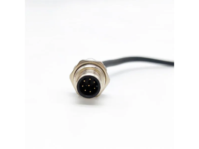 Waterproof Electrical Plug Socket Cambus 3pin 4pin 5pin 8pin M12 Panel Connector