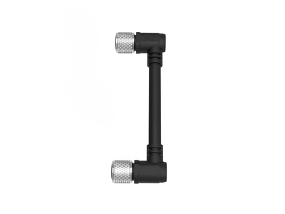 Waterproof Straight Circular Power Connectors a Code Male Plug M12 Connector 4 Pin