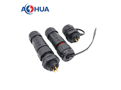 IP67 Solder Wire Panel Mount Connector Mini M12 Female Socket with 2 3 4pin for LED Bars Lighting Procject